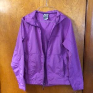 Avalanche purple hooded wind breaker